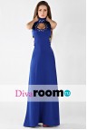 Длинное синее платье Assol